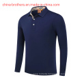 Long-Sleeve Polo Shirt with Burberry Design and Shirt Sleeve